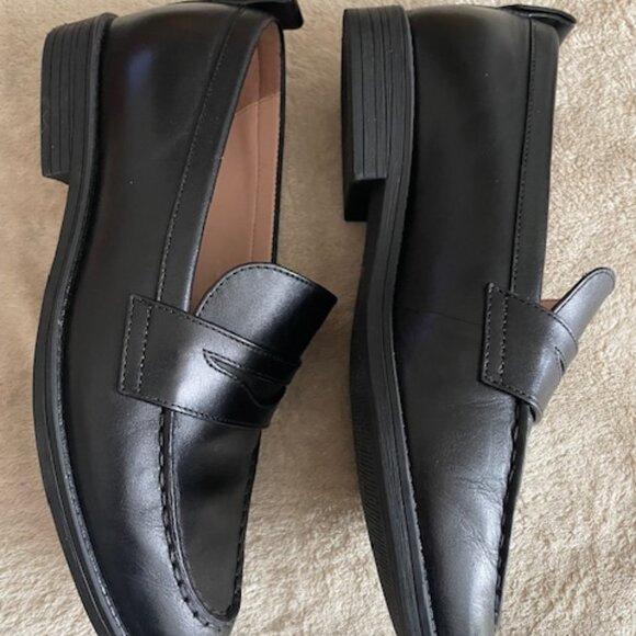 Cole Haan Black Penny Loafer - Picture 4 of 7